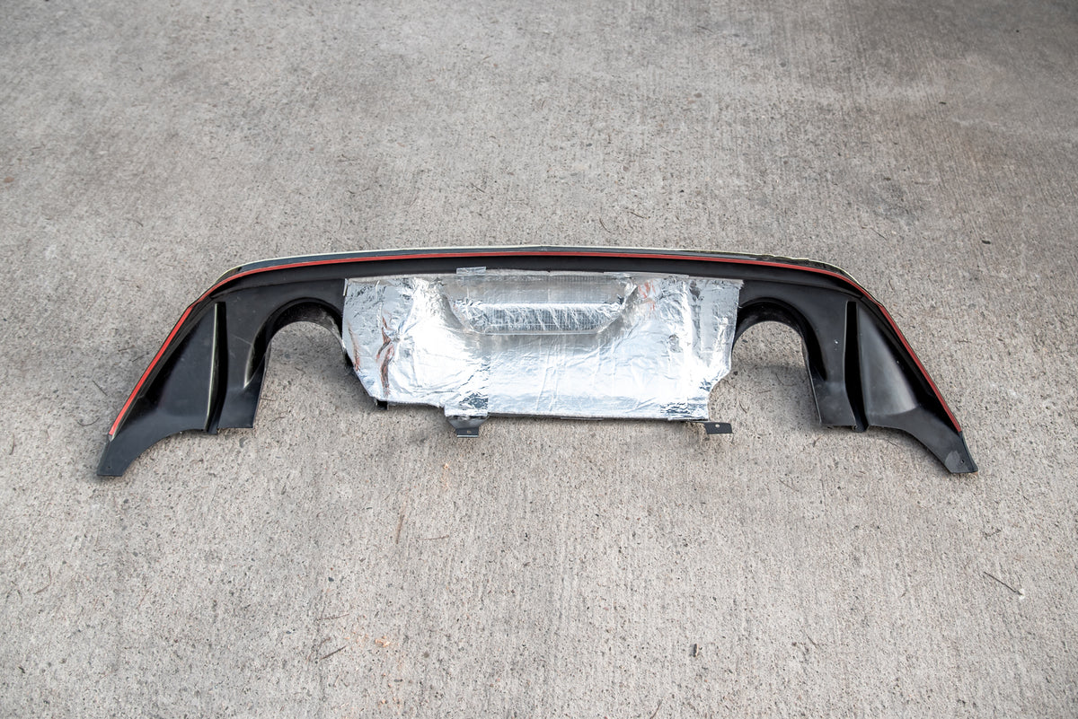 Rear Valance + Miltek Sport Exhaust suitable for Ford Fiesta ST Mk8