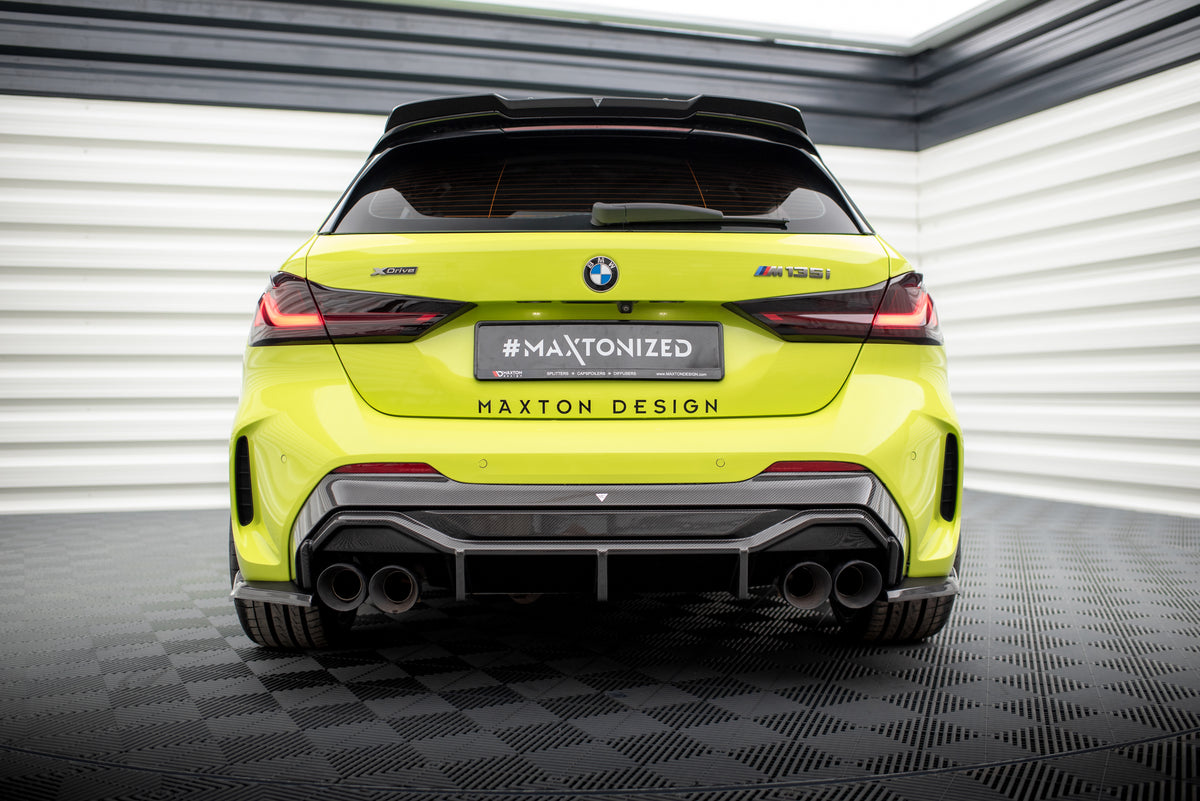 Prepreg Carbon Fiber Rear Diffuser V.1 suitable for BMW 1 F40 M-Pack/ M135i