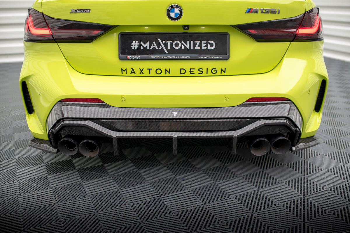 Prepreg Carbon Fiber Rear Diffuser V.1 suitable for BMW 1 F40 M-Pack/ M135i