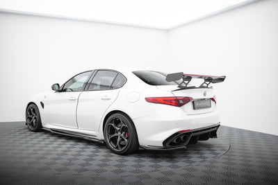 Carbon Spoiler + LED suitable for Alfa Romeo Giulia Quadrifoglio