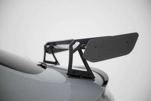 Karbonowy Spoiler Z Górnymi Mocowaniami pasujący do Audi A5 / A5 S-Line / S5 / RS5 Coupe F5 / F5 Facelift