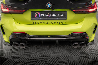 Rajout Du Pare-Chocs Arriere V.3 + échappement Milltek Sport compatible avec BMW M135i F40