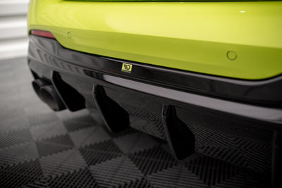 Rajout Du Pare-Chocs Arriere V.3 + échappement Milltek Sport compatible avec BMW M135i F40