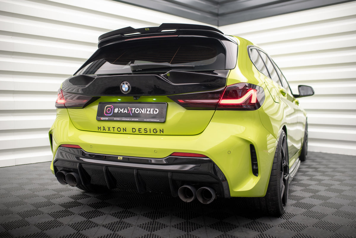 Rajout Du Pare-Chocs Arriere V.3 + échappement Milltek Sport compatible avec BMW M135i F40