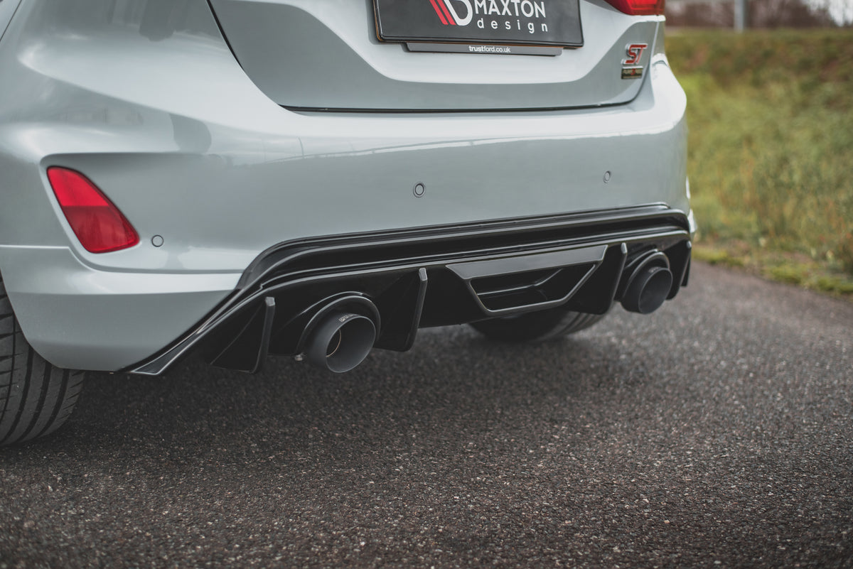 Rear Valance + Miltek Sport Exhaust suitable for Ford Fiesta ST Mk8