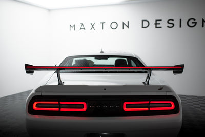 Carbon Spoiler + LED suitable for Dodge Challenger Mk3