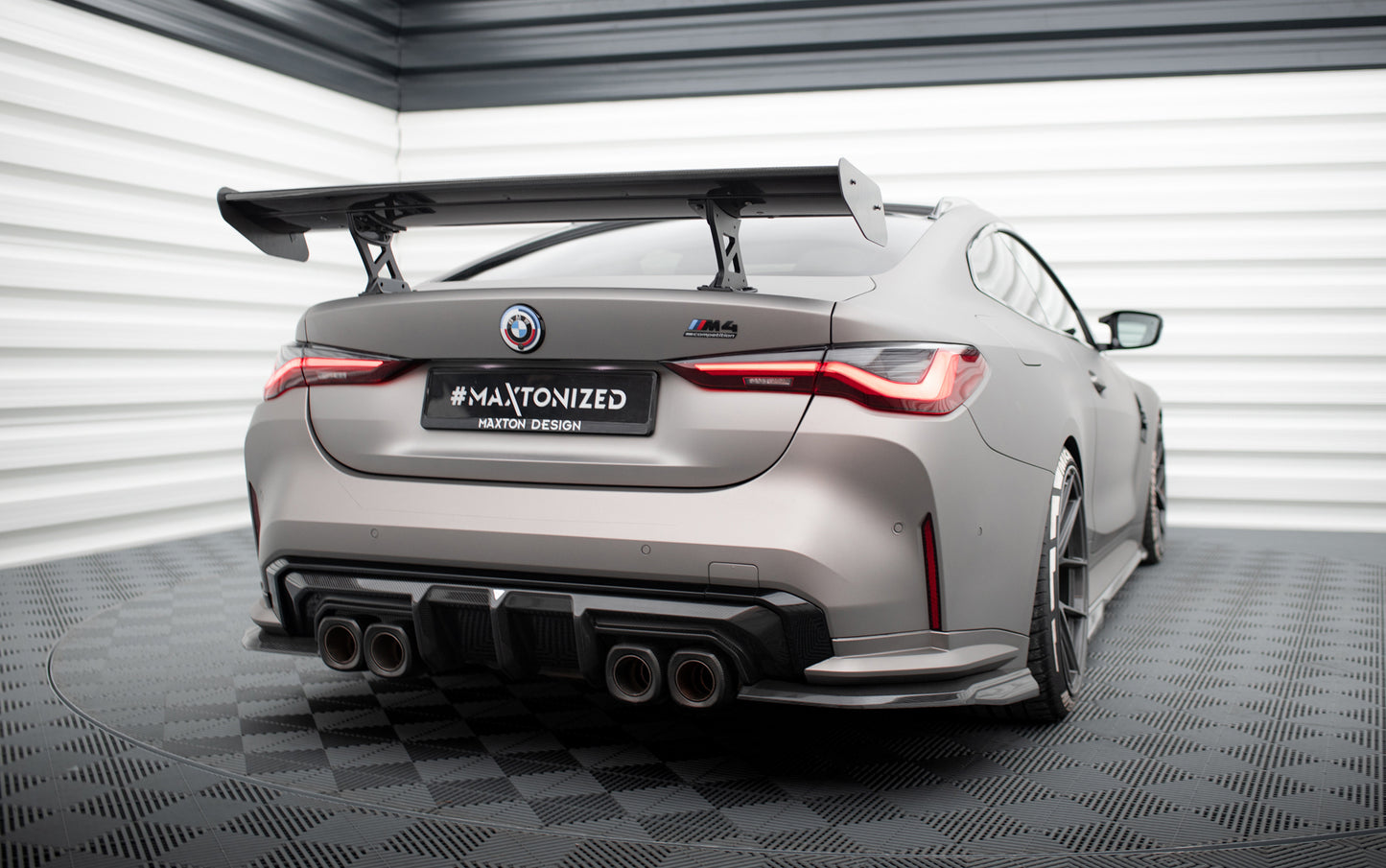Carbon Spoiler With Internal Brackets Uprights suitable for BMW M4 G82 / G82 Facelift / M440i / 4 M-Pack G22 / G22 Facelift