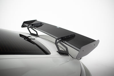 Karbonowy Spoiler Z Górnymi Mocowaniami V.2 + LED suitable for Porsche 718 Cayman 982c