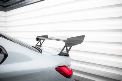 Carbon Spoiler With External Brackets Uprights suitable for BMW M3 G80 / M340i G20 / 3 M-Pack G20 / 3 Standard G20