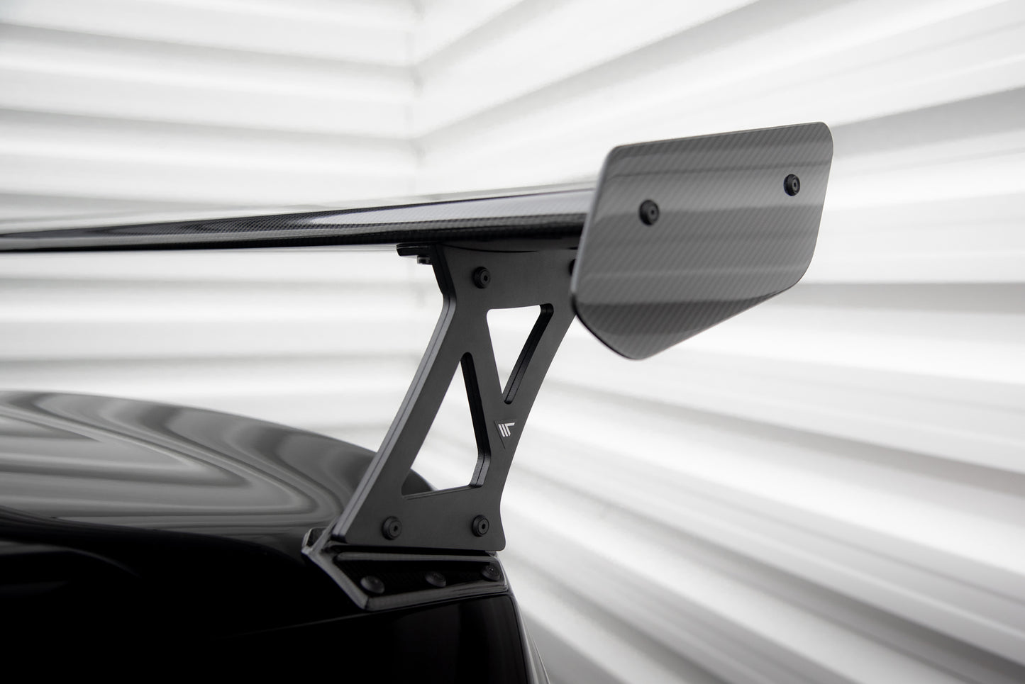 Carbon Fiber Spoiler With External Brackets Uprights +LED light suitable for BMW M2 G87 / M240i / 2 M-Pack / 2 Standard G42