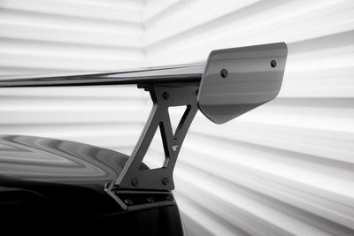 Carbon Fiber Spoiler With External Brackets Uprights +LED light suitable for BMW M2 G87 / M240i / 2 M-Pack / 2 Standard G42