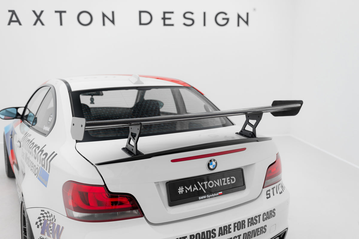 Karbonowy Spoiler Z Wewnętrznymi Wspornikami V.2 pasujący do BMW 1M E82 