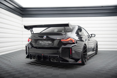 Carbon Fiber Spoiler With External Brackets Uprights suitable for BMW M2 G87 / M240i / 2 M-Pack / 2 Standard G42