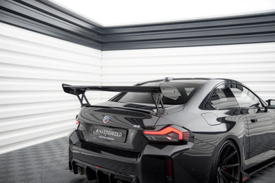 Carbon Fiber Spoiler With External Brackets Uprights suitable for BMW M2 G87 / M240i / 2 M-Pack / 2 Standard G42