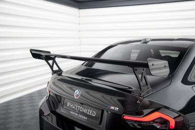 Carbon Fiber Spoiler With External Brackets Uprights suitable for BMW M2 G87 / M240i / 2 M-Pack / 2 Standard G42