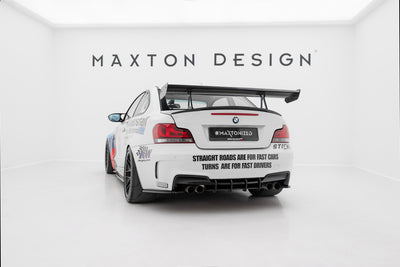 Carbon Spoiler With Upper Swan Mounting  suitable for BMW 1 M E82