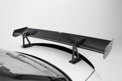 Carbon Spoiler With Upper Swan Mounting + LED suitable for BMW 1 M E82
