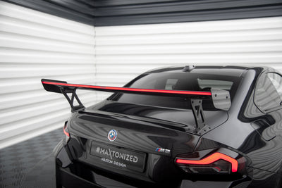 Carbon Fiber Spoiler With External Brackets Uprights +LED light suitable for BMW M2 G87 / M240i / 2 M-Pack / 2 Standard G42
