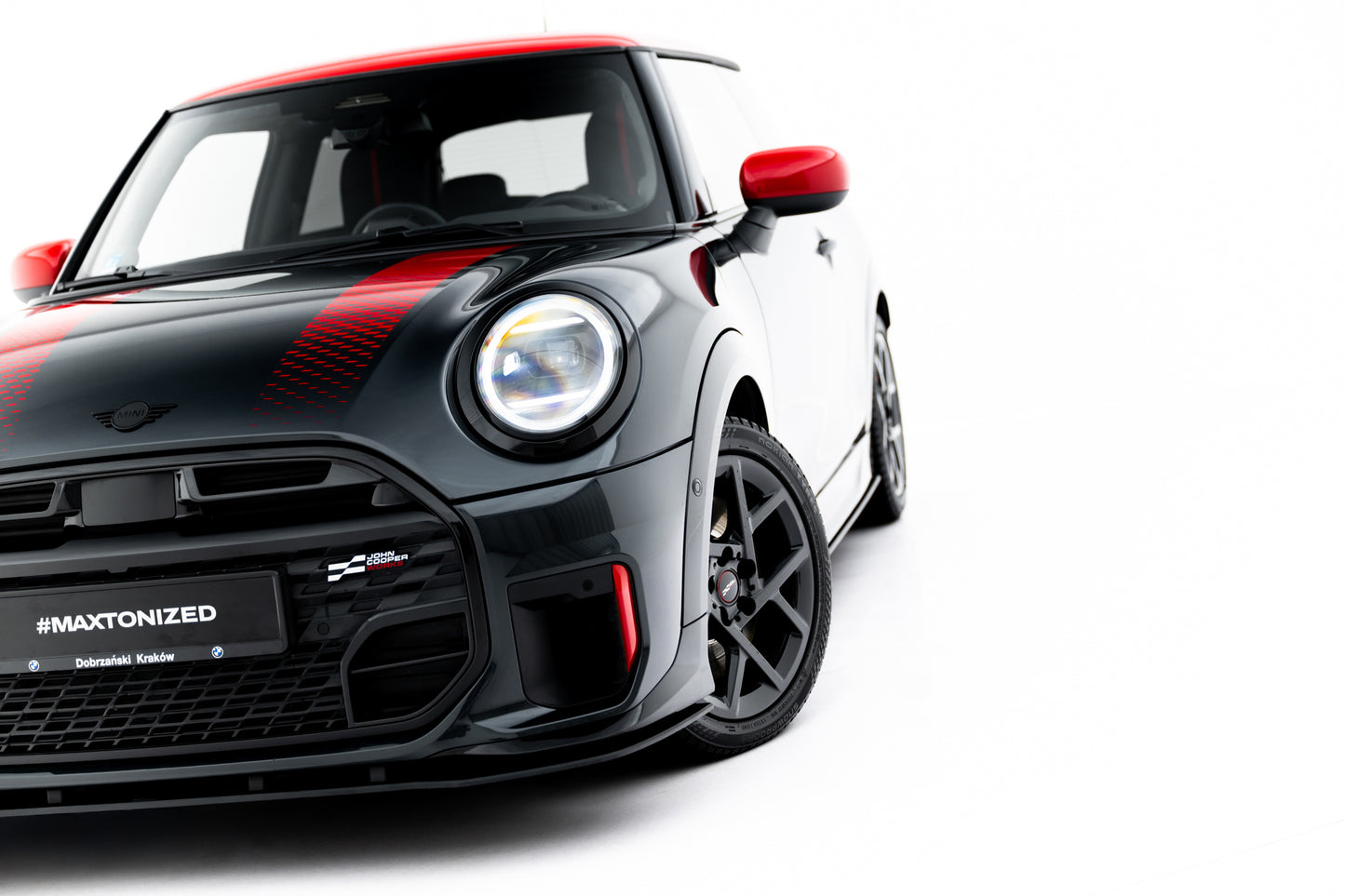 Street Pro Front Splitter for Mini Cooper John Cooper Works F65
