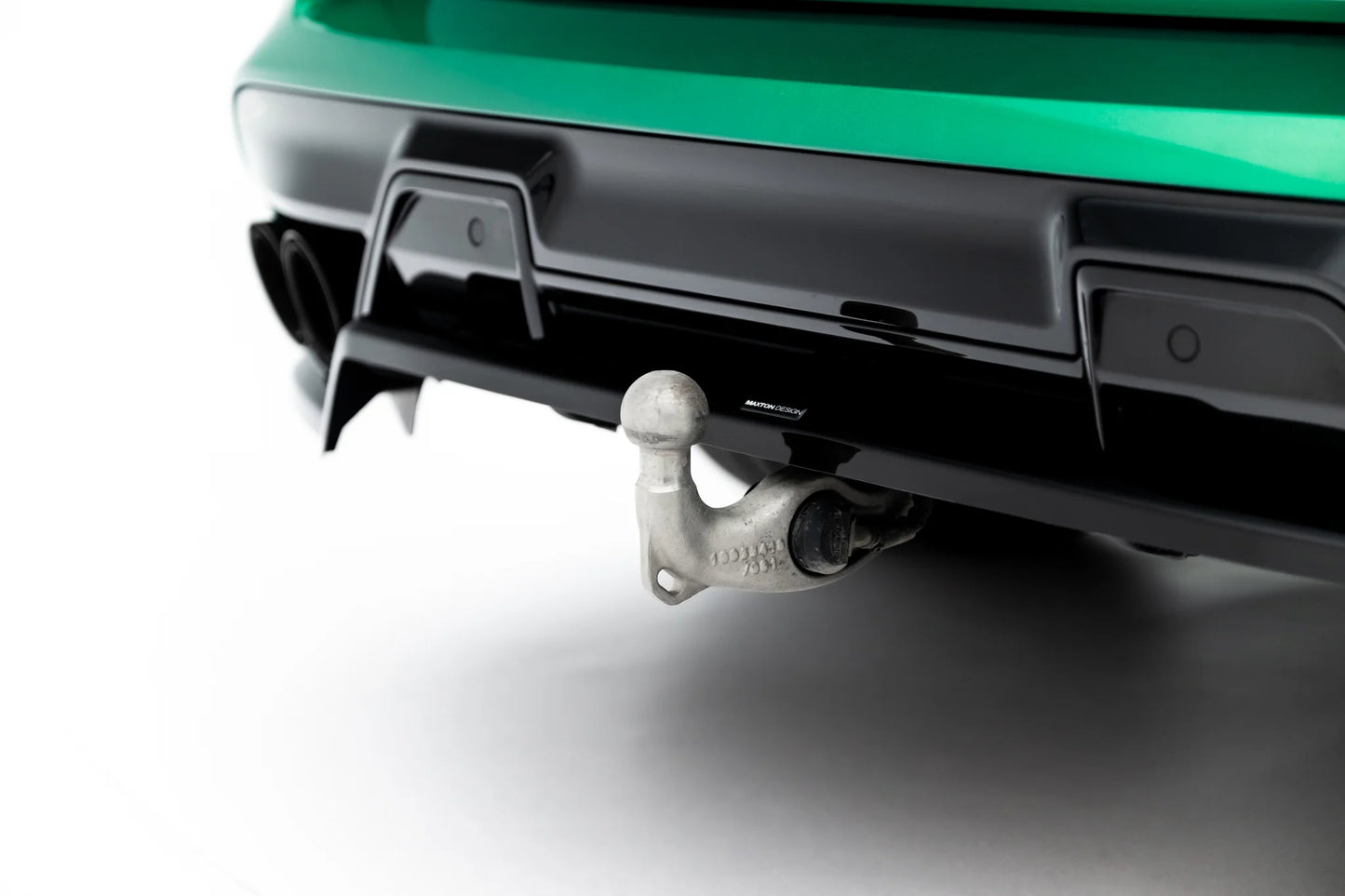 Arriere Splitter (avec une barre verticale) BMW X5 M F95 / F95 Facelift 