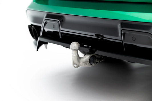 Arriere Splitter (avec une barre verticale) BMW X5 M F95 / F95 Facelift 