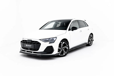 Side Skirts Diffusers V.3 Audi S3 Sportback / A3 S-line Sportback 8Y / 8Y Facelift