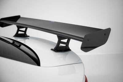 Carbon Spoiler With Internal Brackets Uprights + LED suitable for Audi A3 / A3 S-Line / S3 / RS3 Sedan 8V / 8V Facelift