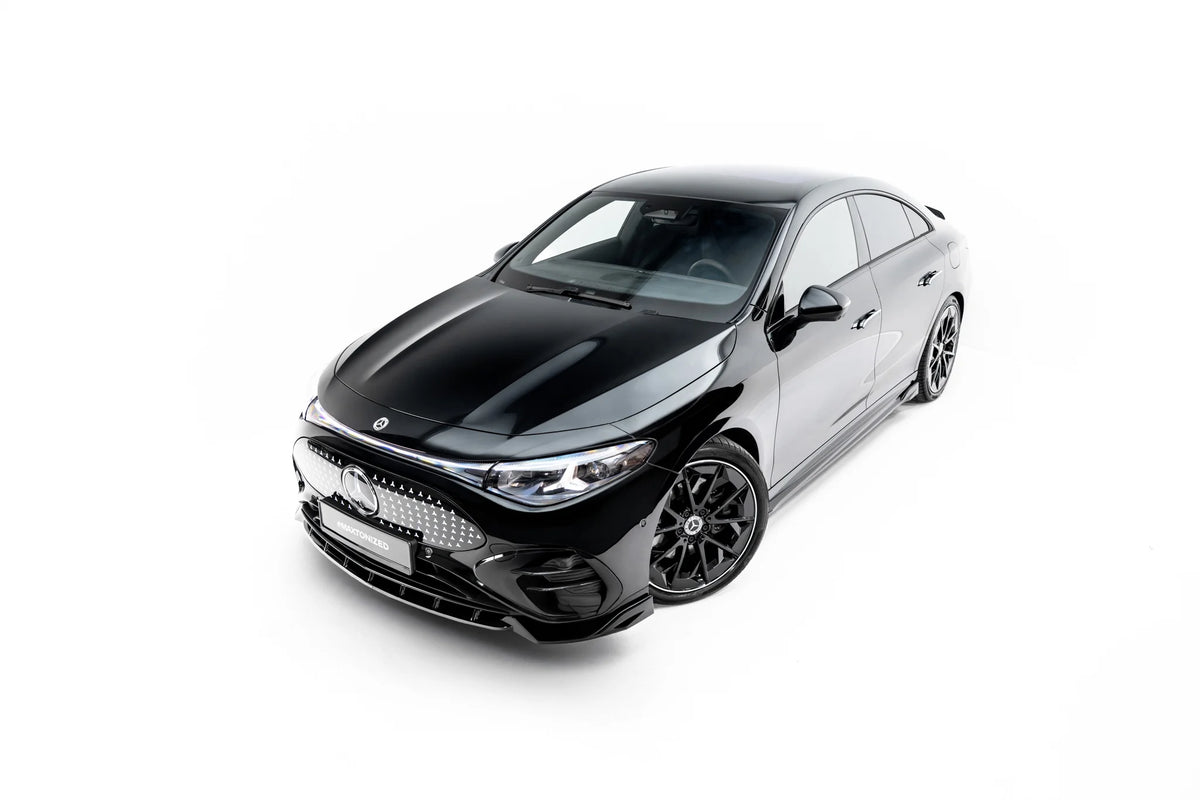 Front Splitter compatible with Mercedes-Benz CLA Hybrid / EQ AMG-Line Coupe / Shooting Brake C174 / X174 