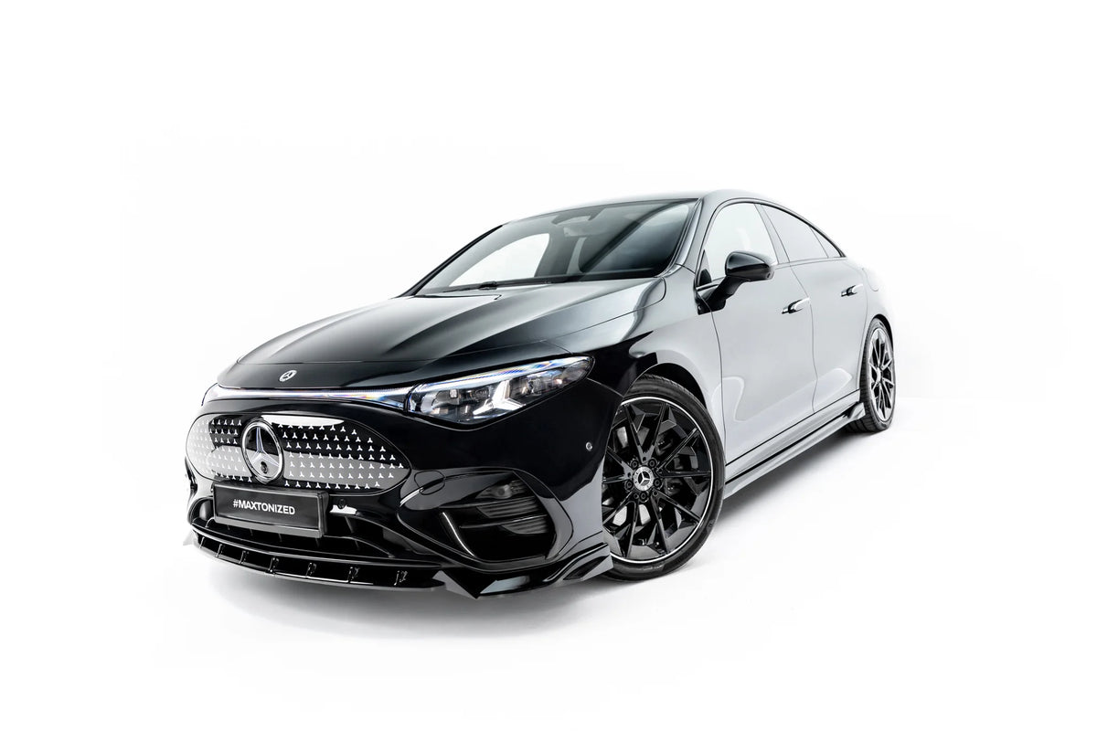 Front Splitter compatible with Mercedes-Benz CLA Hybrid / EQ AMG-Line Coupe / Shooting Brake C174 / X174 