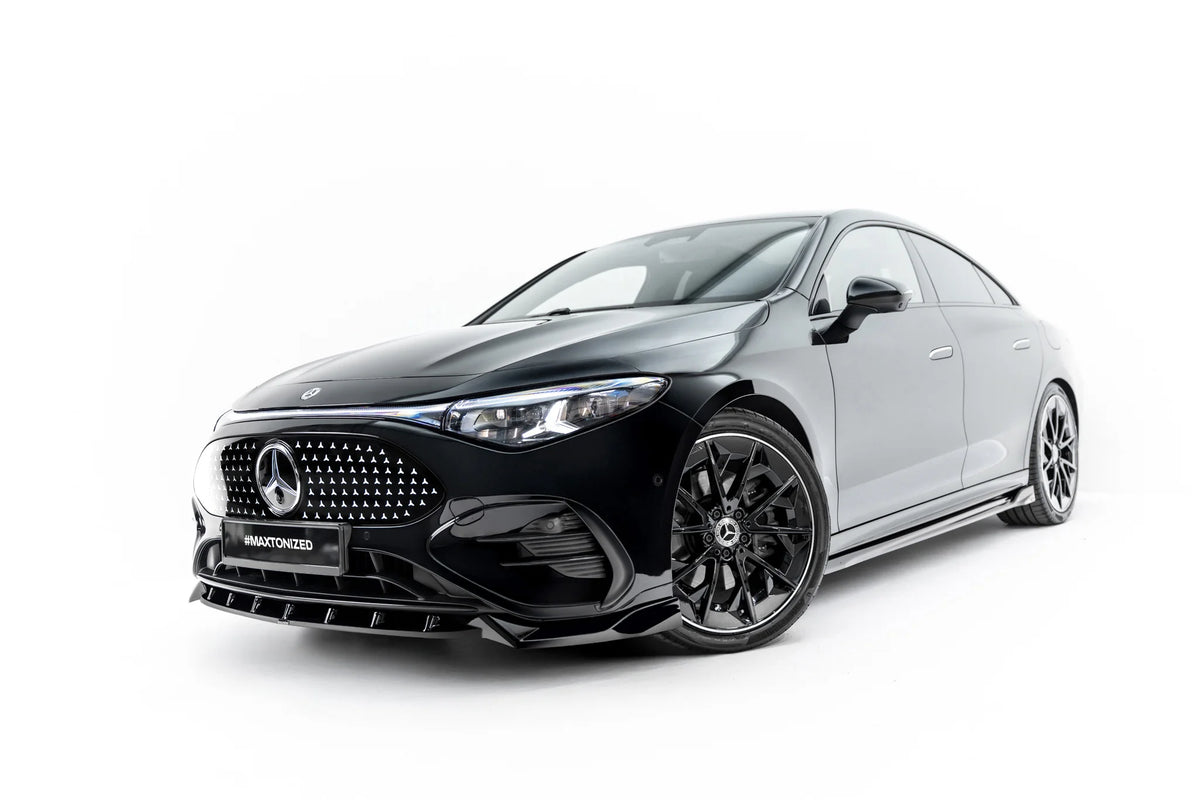 Front Splitter compatible with Mercedes-Benz CLA Hybrid / EQ AMG-Line Coupe / Shooting Brake C174 / X174 