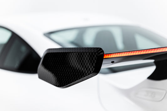 Karbonowy Spoiler V.2 + LED pasujący do Porsche 911 GT3 991