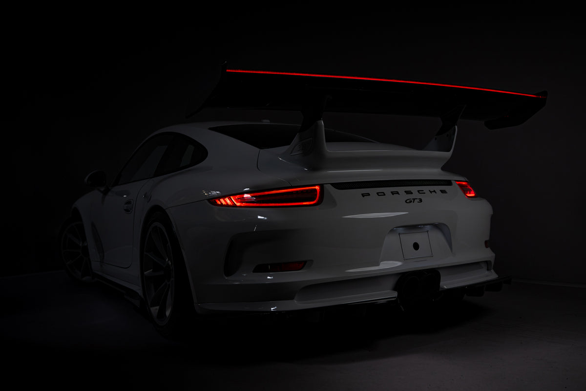 Carbon Spoiler V.1 + LED suitable for Porsche 911 GT3 991
