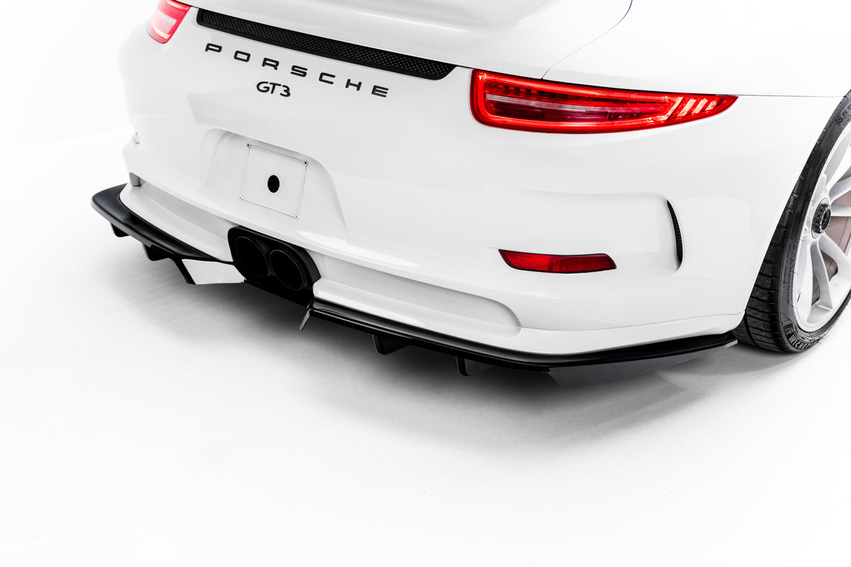 Arriere Splitter (avec une barre verticale) compatible avec Porsche 911 GT3 991
