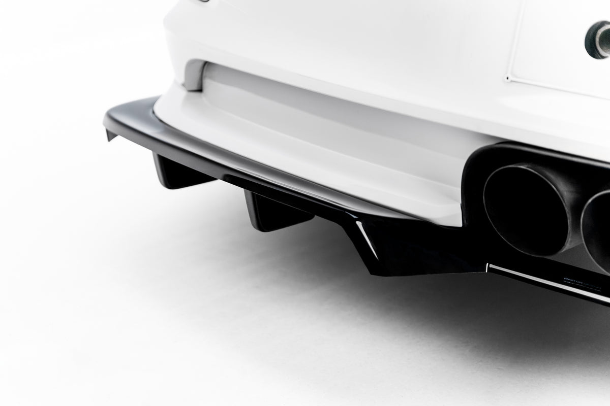 Arriere Splitter (avec une barre verticale) compatible avec Porsche 911 GT3 991