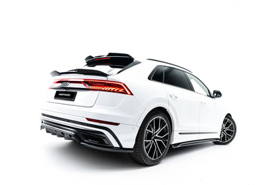 Dolny Spoiler Cap 3D pasujący do Audi Q8 / Q8 S-Line / SQ8 Mk1 / Mk1 Facelift