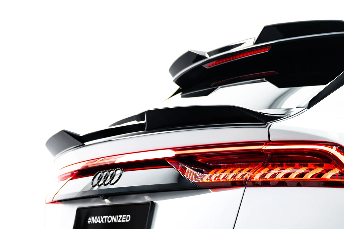 Dolny Spoiler Cap 3D pasujący do Audi Q8 / Q8 S-Line / SQ8 Mk1 / Mk1 Facelift