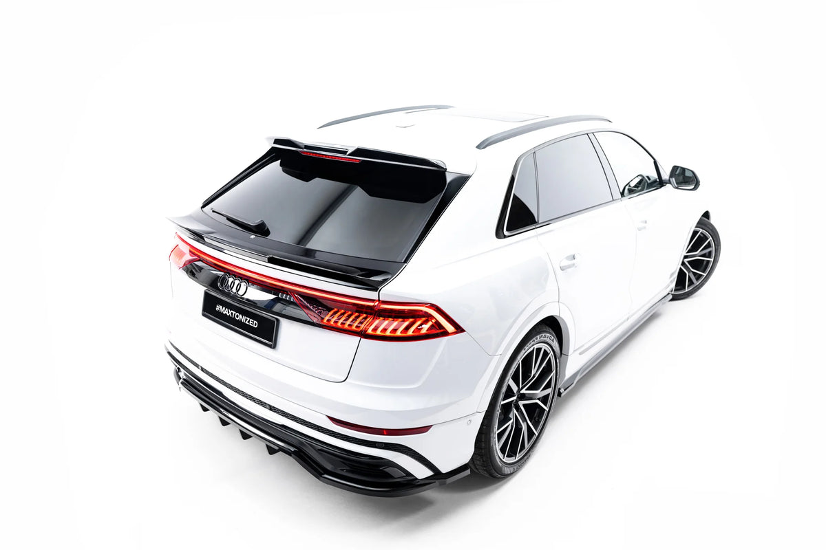 Dolny Spoiler Cap 3D pasujący do Audi Q8 / Q8 S-Line / SQ8 Mk1 / Mk1 Facelift