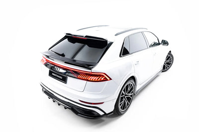 Dolny Spoiler Cap 3D pasujący do Audi Q8 / Q8 S-Line / SQ8 Mk1 / Mk1 Facelift