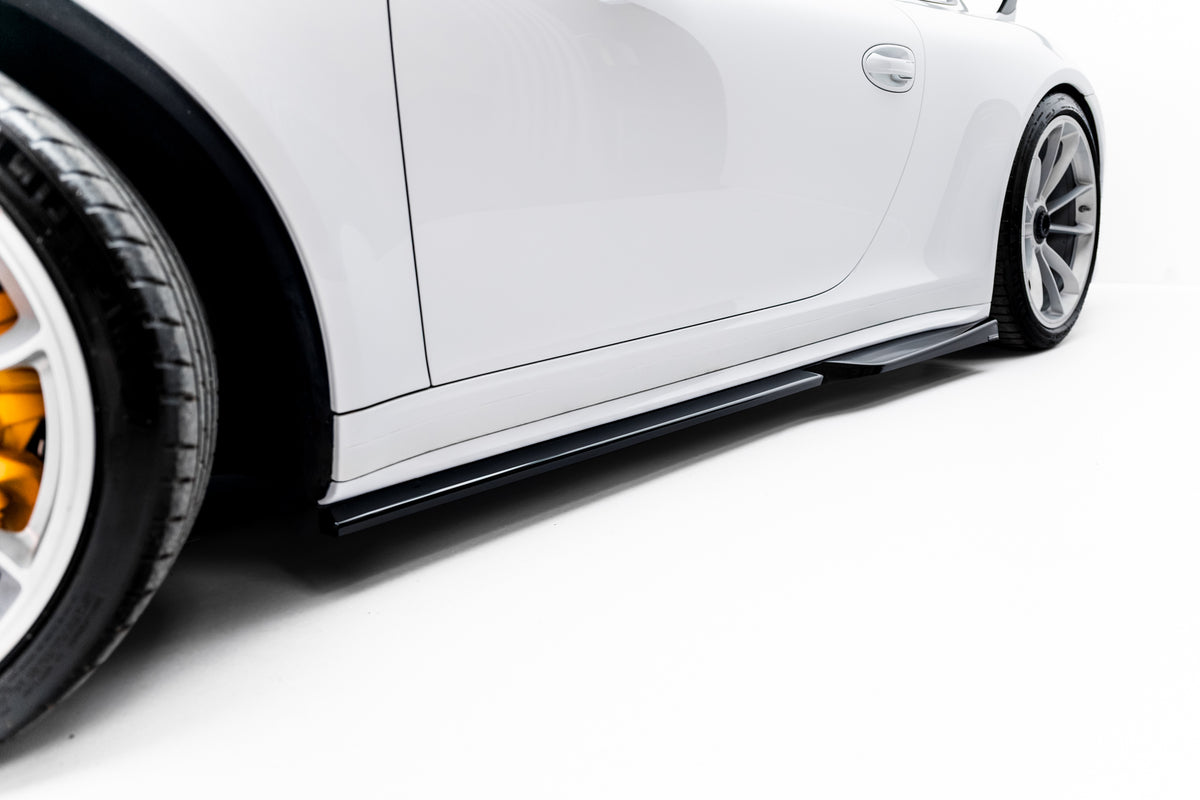 Dokładki Progów pasujące do Porsche 911 GT3 991