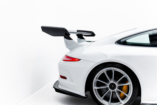 Karbonowy Spoiler V.2 + LED pasujący do Porsche 911 GT3 991