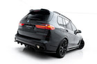 Rear Splitter (with vertical bars) BMW X7 M-Pack G07
