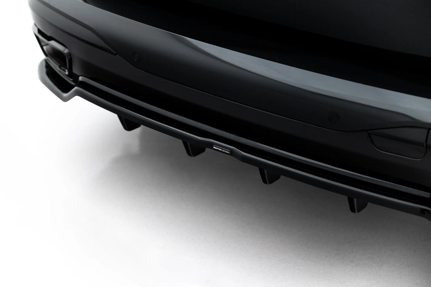 Hinten Splitter (mit einem vertikalem balken) BMW X7 M-Pack G07