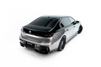 Rear Splitter (with vertical bars) V.2 suitable for BMW M760e G70