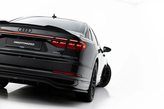 Rear Splitter (with vertical bars) Audi A8 S-Line Long D5 Facelift