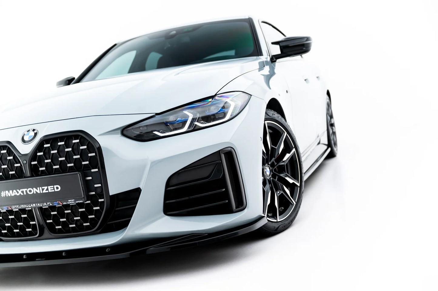 Lame Du Pare-Chocs Avant V.3 BMW 4 / i4 Gran Coupe M-Pack / M440i G26