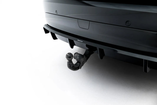 Hinten Splitter (mit einem vertikalem balken) Land Rover Discovery HSE Mk5 Facelift