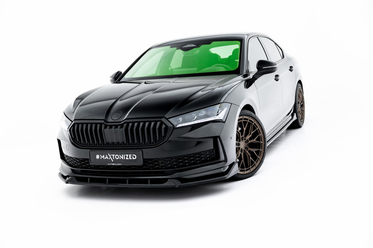 Diffusor Satz V.2 passend für Skoda Superb Sportline Mk4