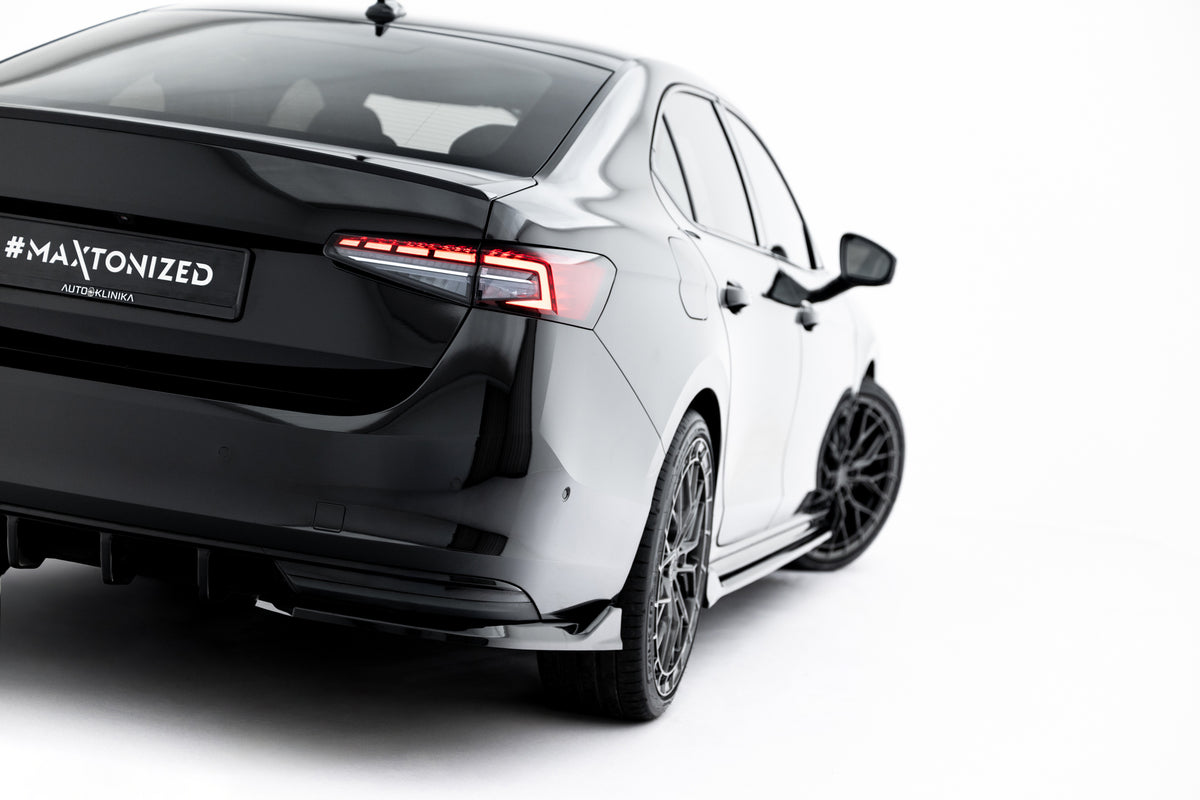 Diffusor Satz V.2 passend für Skoda Superb Sportline Mk4