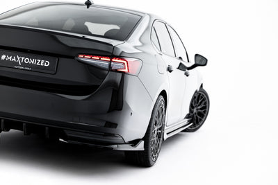 Diffusor Satz V.2 passend für Skoda Superb Sportline Mk4