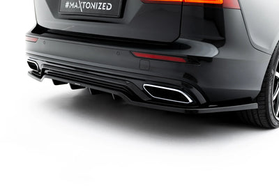 Arriere Splitter (avec une barre verticale) Volvo S60/V60 R-Design Mk3
